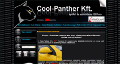 Desktop Screenshot of cool-panther.hu